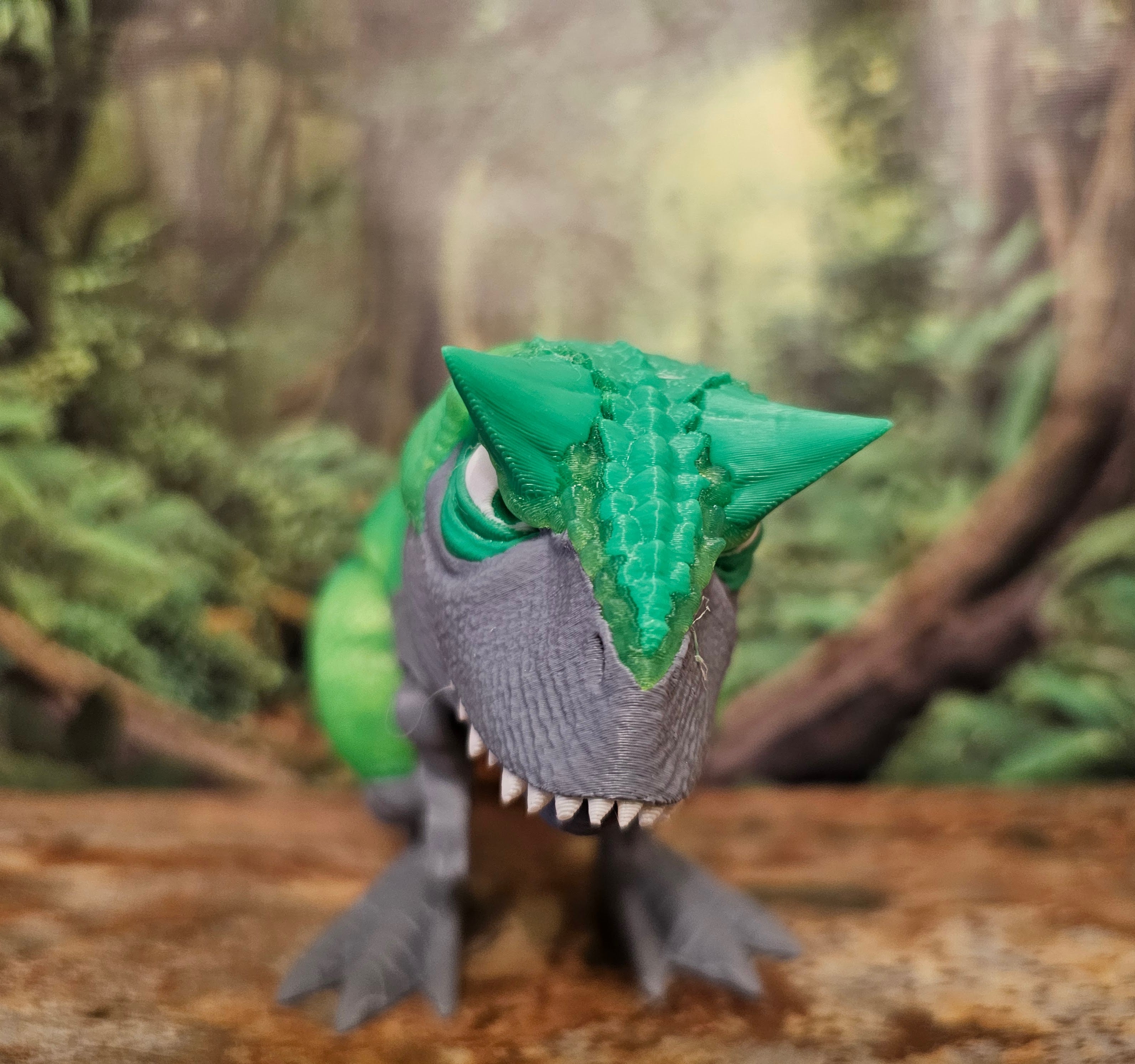 FLEXI DINO CARNOTAURUS (Green)