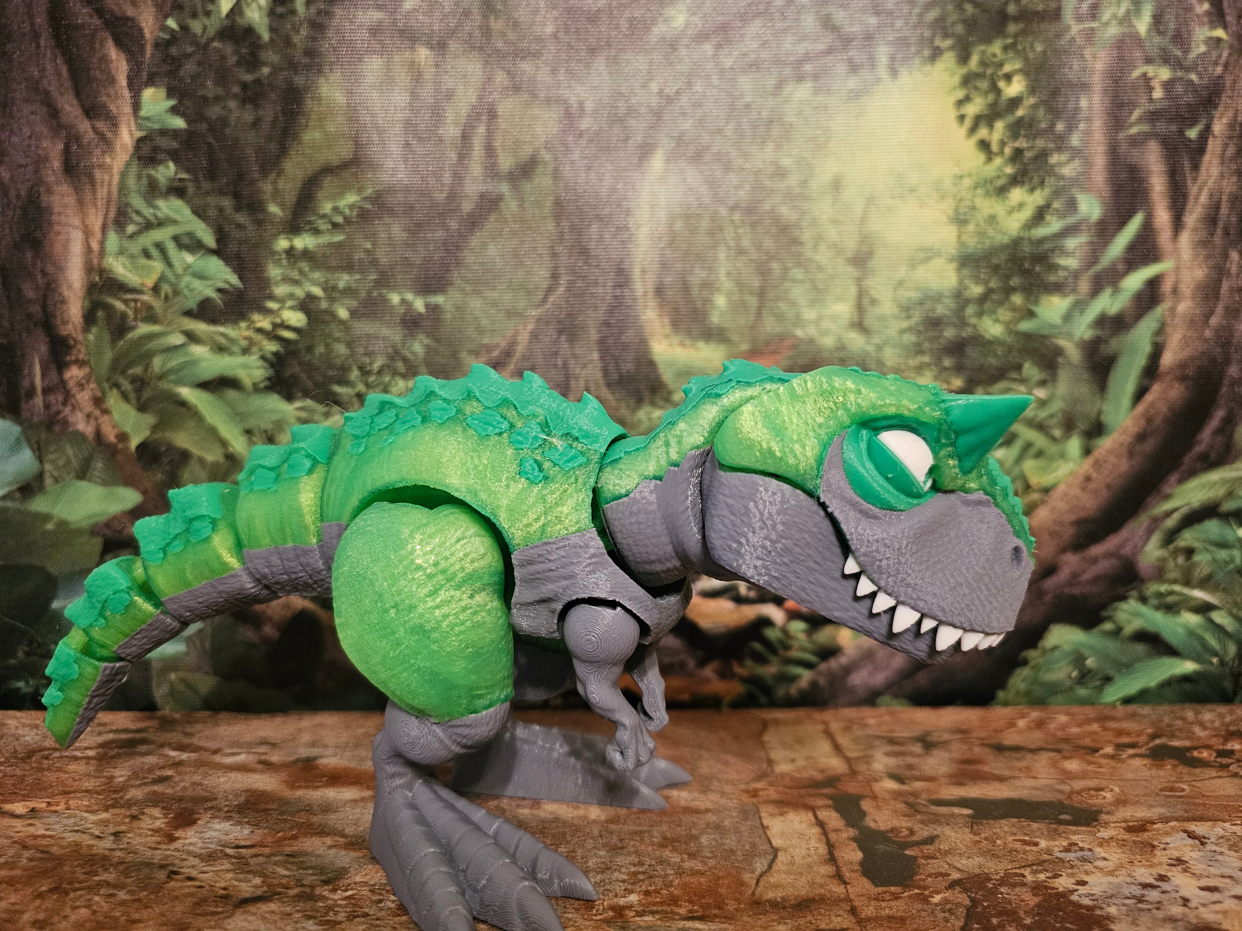 FLEXI DINO CARNOTAURUS (Green)