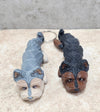 Yorkie Black - Brown Keychains / Backpack buddy