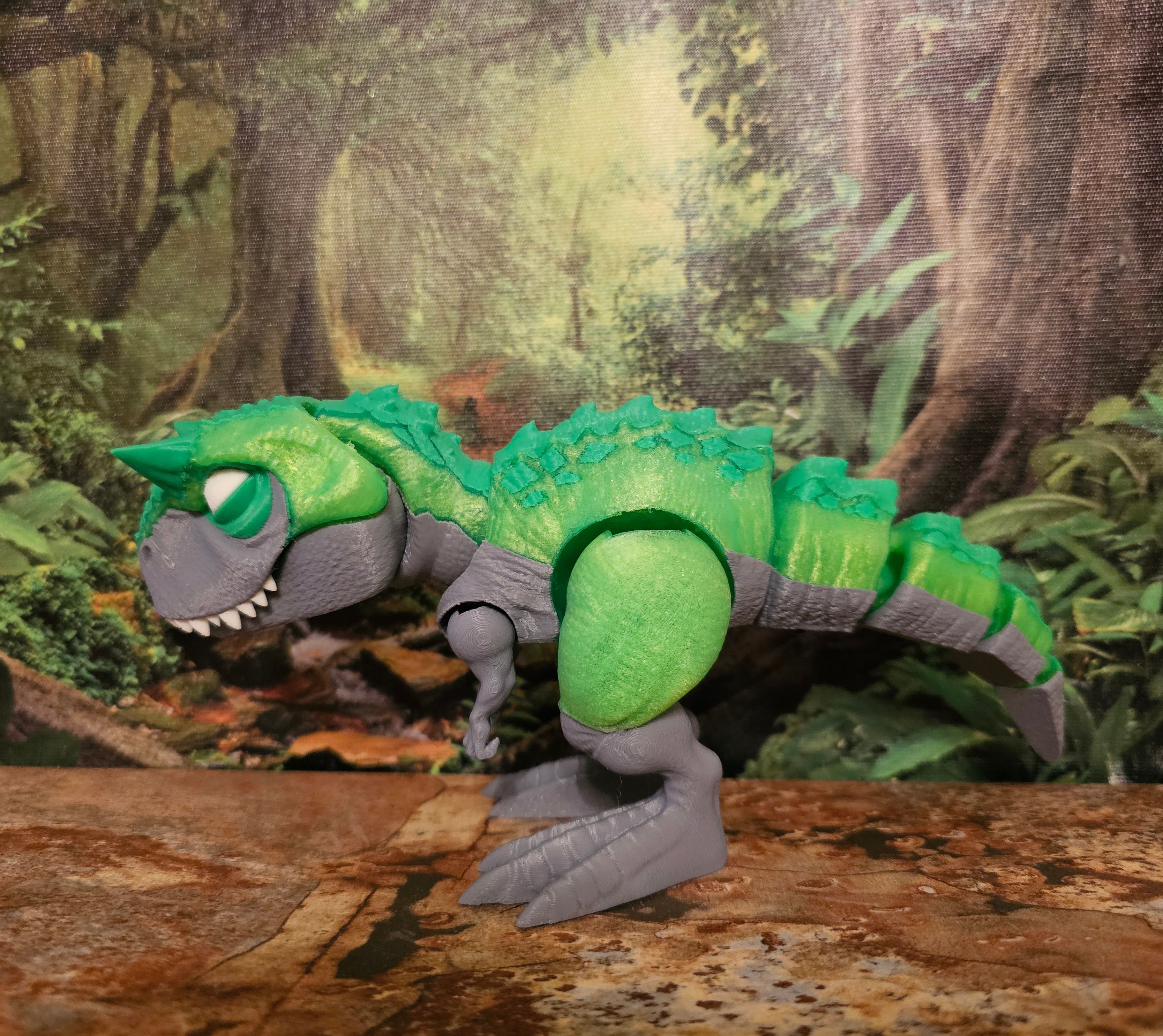 FLEXI DINO CARNOTAURUS (Green)