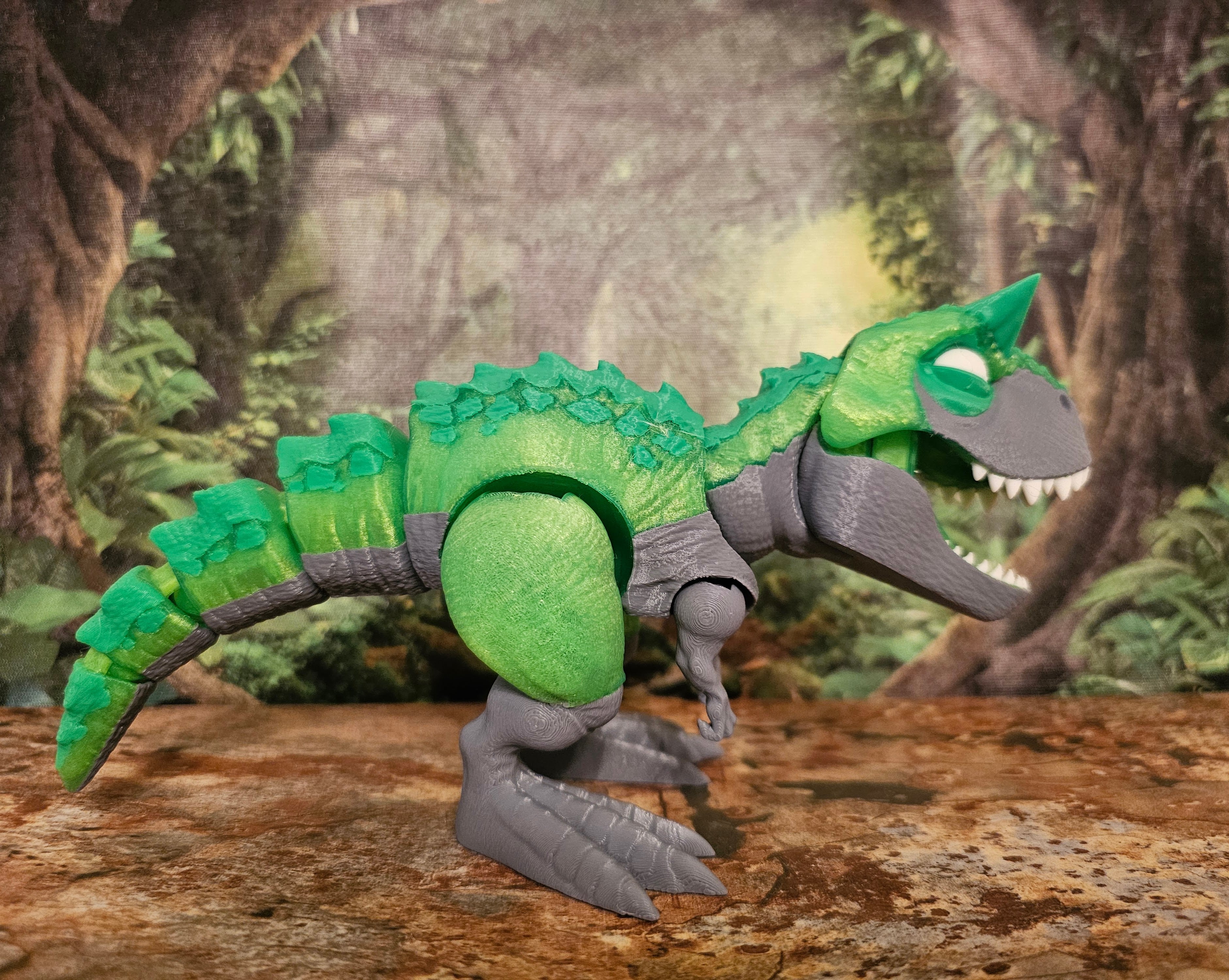FLEXI DINO CARNOTAURUS (Green)