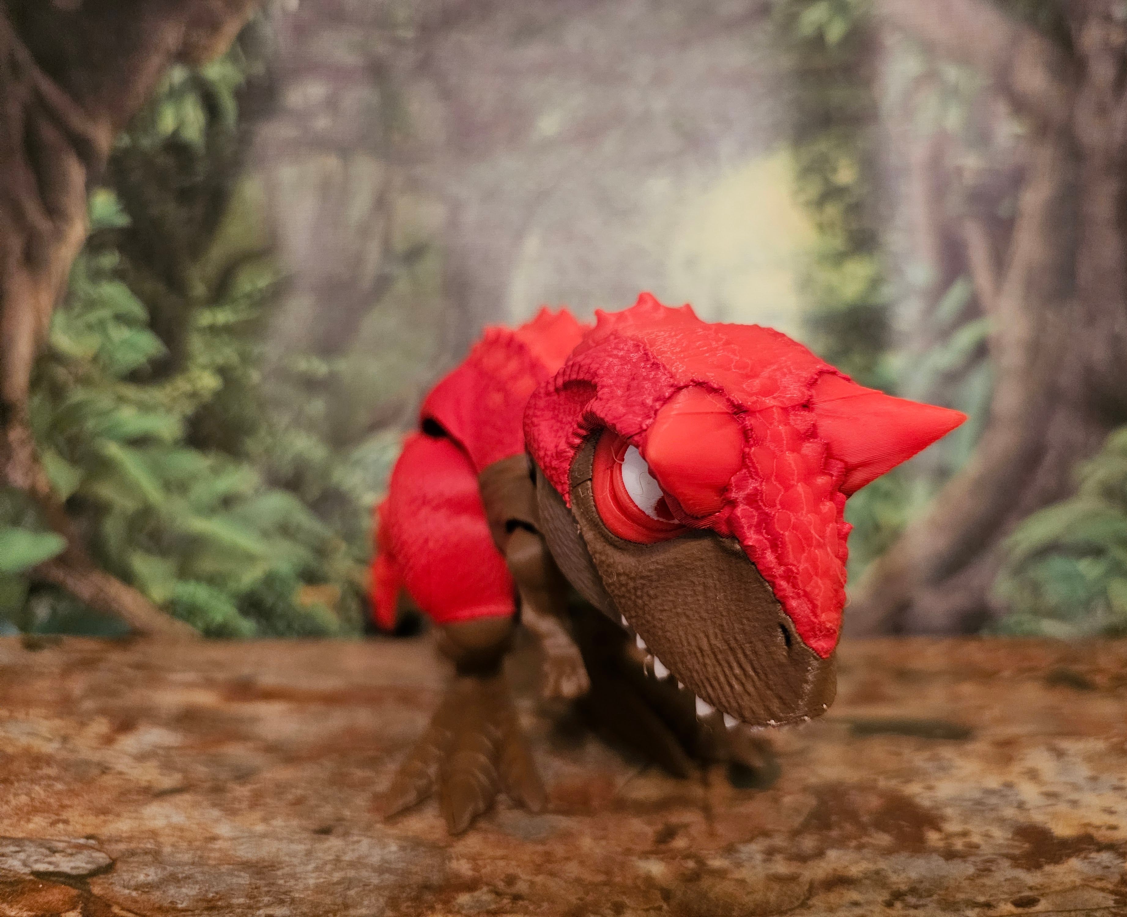 FLEXI DINO CARNOTAURUS (Red)