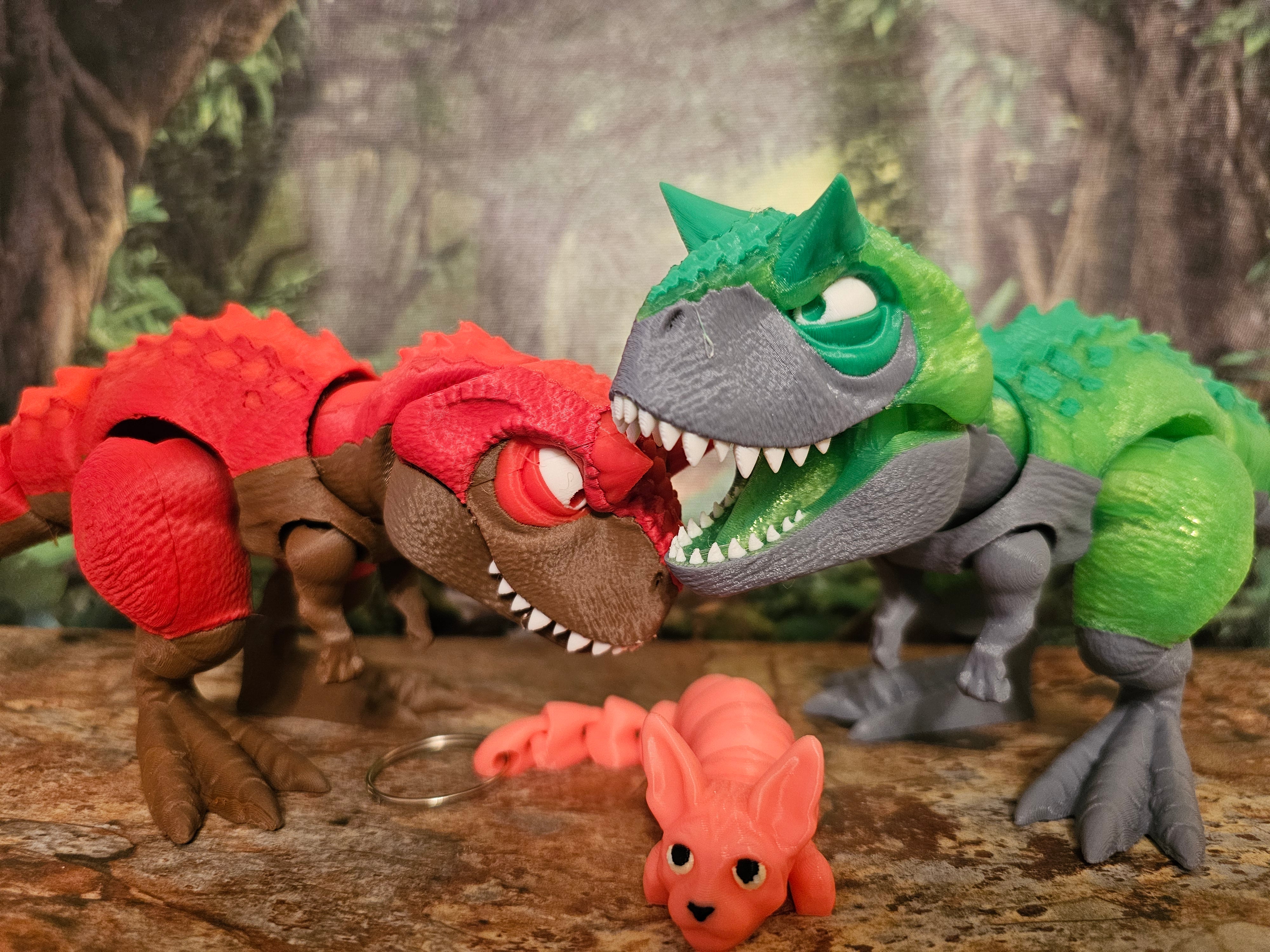 FLEXI DINO CARNOTAURUS (Green)